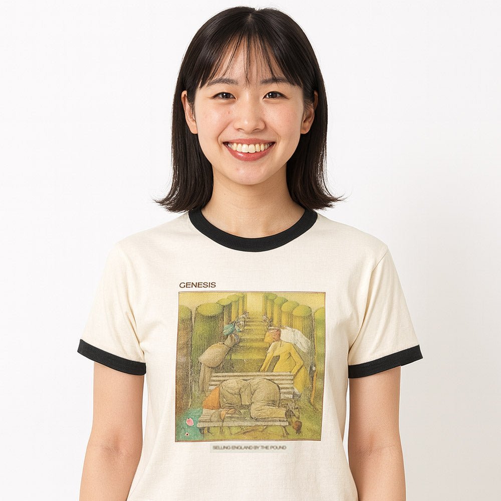 GENESIS ジェネシス - Selling England By The Pound Album / リンガー / Tシャツ / メンズ｜公式ライセンス商品｜PGS