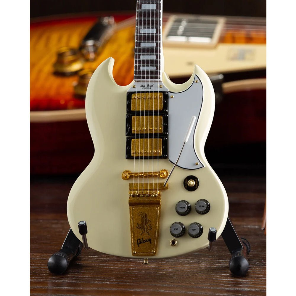 GIBSON ギブソン - 1964 SG Custom White / ミニチュア楽器｜公式ライセンス商品｜PGS