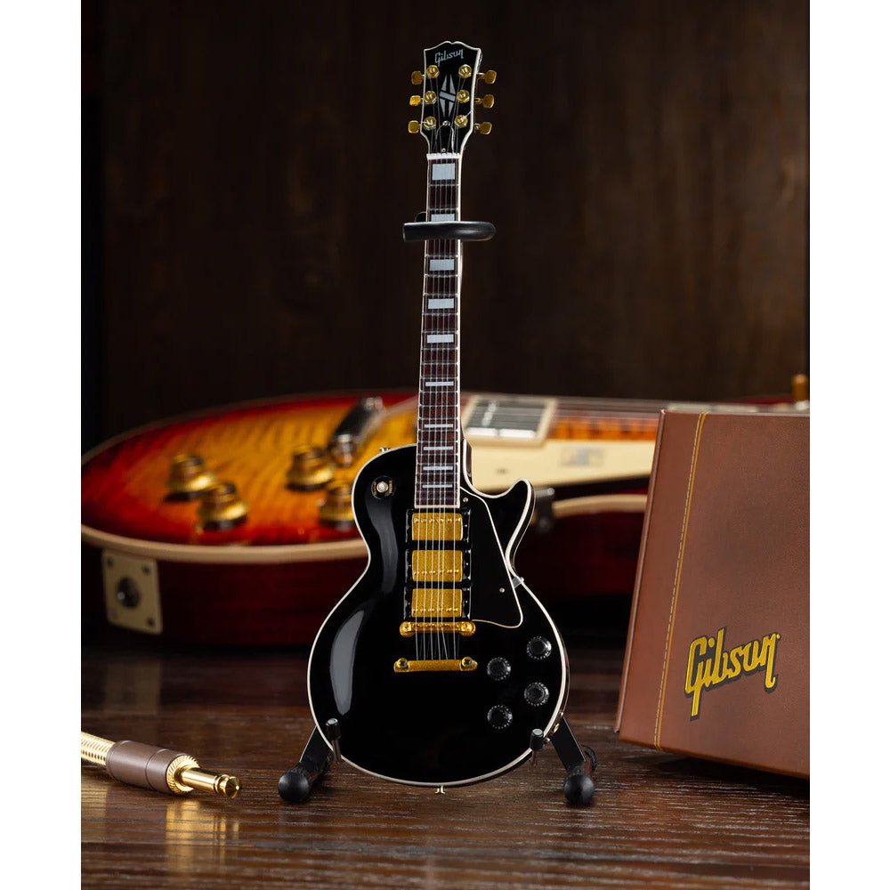 GIBSON ギブソン - Les Paul Custom Ebony / ミニチュア楽器 【公式