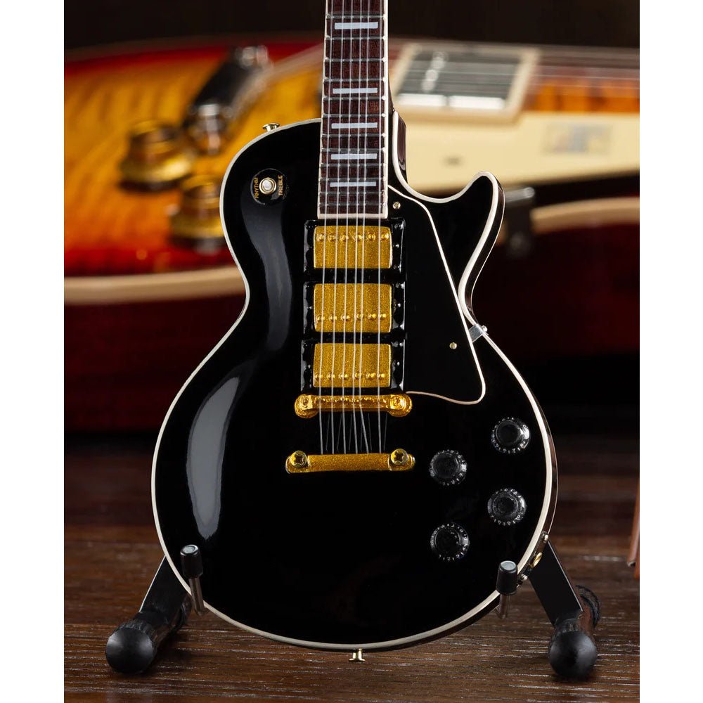GIBSON ギブソン - Les Paul Custom Ebony / ミニチュア楽器 【公式