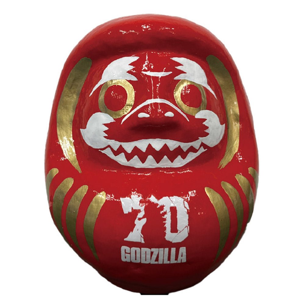 GODZILLA - Godzilla & Japanese traditional crafts / だるま（中） / ゴジラ / 炎 / 70周年