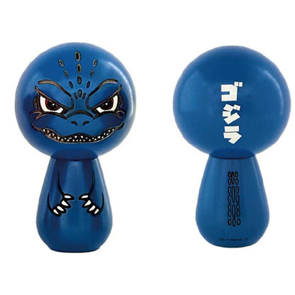 GODZILLA ゴジラ - Godzilla & Japanese traditional crafts / こけし / 小 / 藍 / ブルー / インテリア置物｜公式ライセンス商品｜PGS