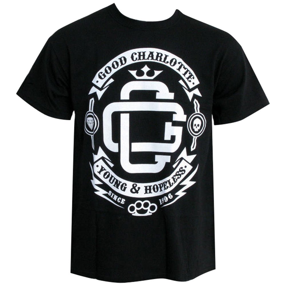 ★レア★GOOD CHARLOTTE 黒 Tシャツ Good Charlotte Generation RX Skulls Limited Edition 999 Oversized
