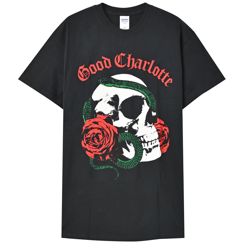 ★レア★GOOD CHARLOTTE 黒 Tシャツ Good Charlotte Generation RX Skulls Limited Edition 999 Oversized
