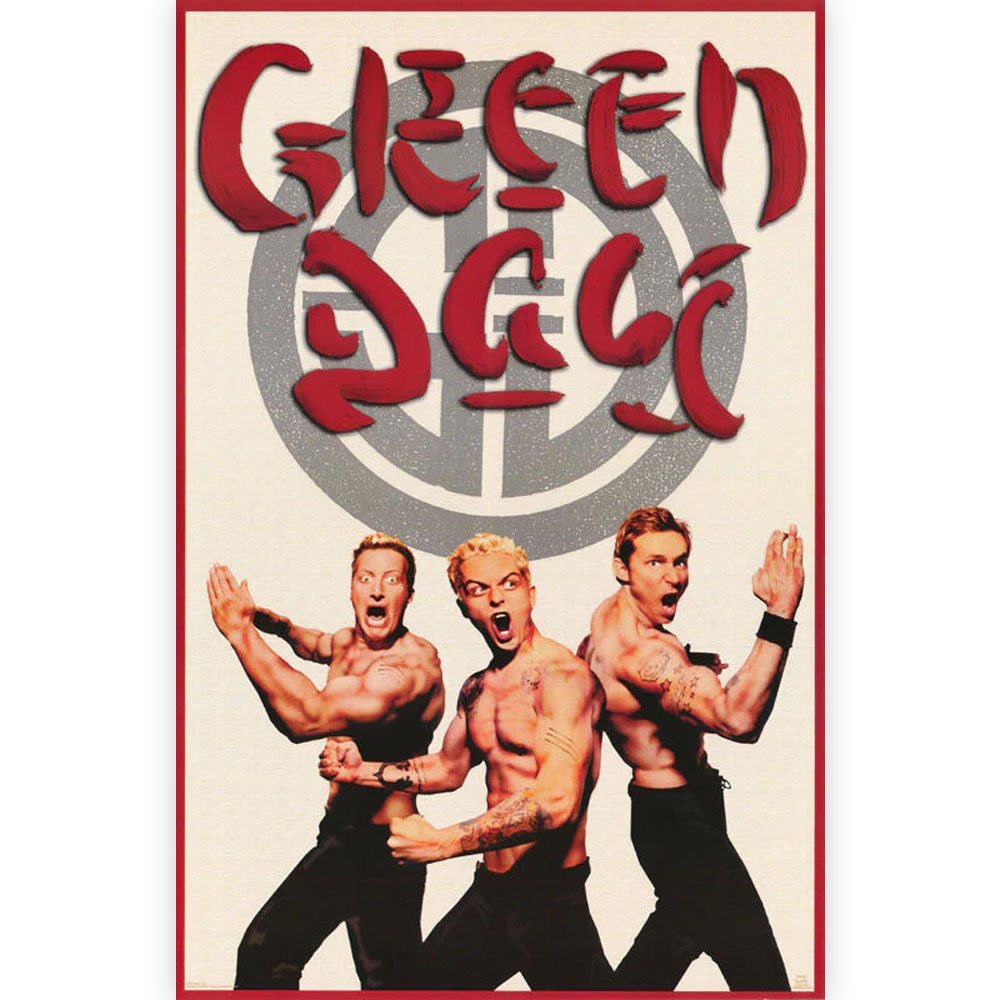 GREEN DAY - (来日 30周年 ) - Kung Fu / ヴィンテージポスター