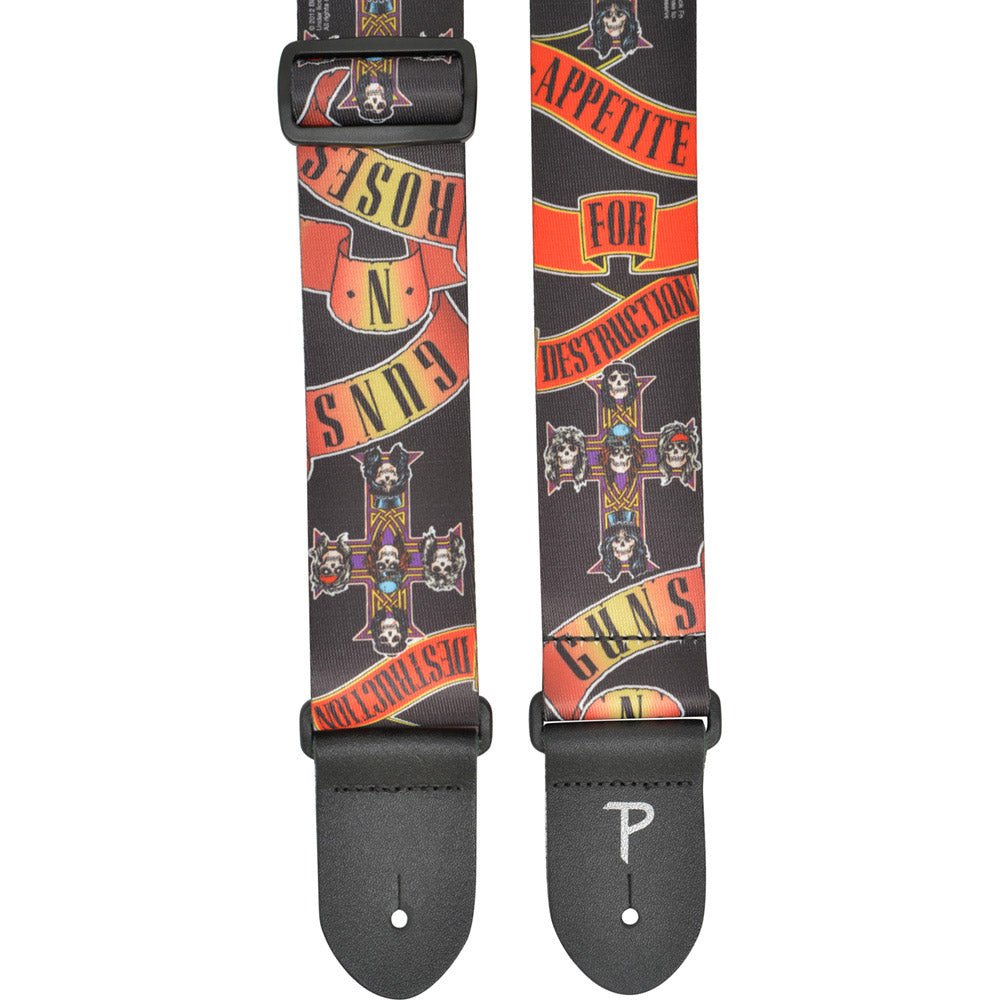 GUNS N ROSES｜ギターストラップ｜公式ライセンス商品｜PGS