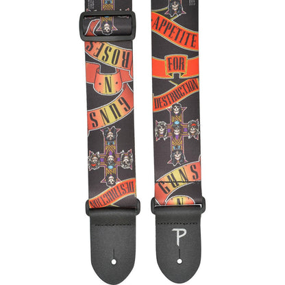 GUNS N ROSES｜ギターストラップ｜公式ライセンス商品｜PGS
