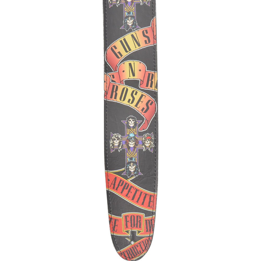 GUNS N ROSES｜ギターストラップ｜公式ライセンス商品｜PGS