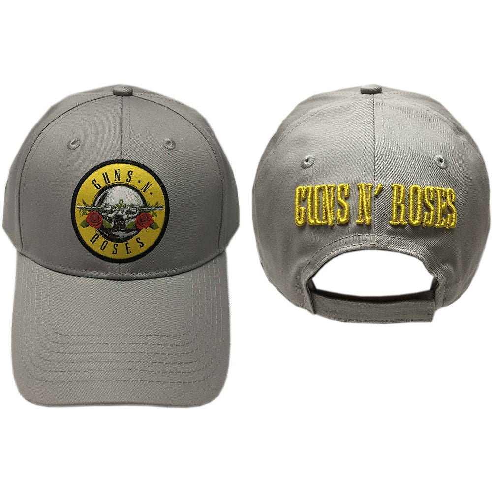 金*宮様 GUNS N' ROSES 帽子 CAP ガンズアンドローゼス BRO GUNS N ROSES ガンズアンドローゼズ (デビュー 40周年 ) - Circle Logo