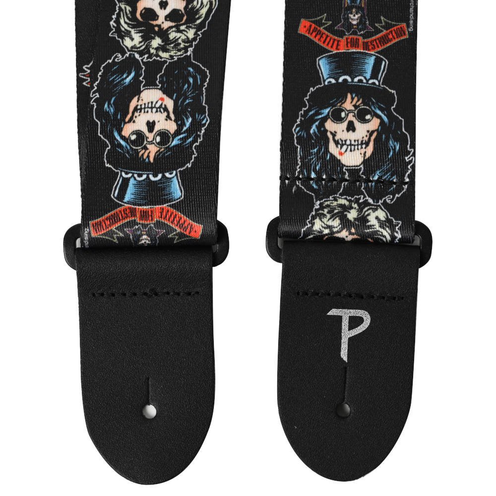 GUNS N ROSES｜ギターストラップ｜公式ライセンス商品｜PGS
