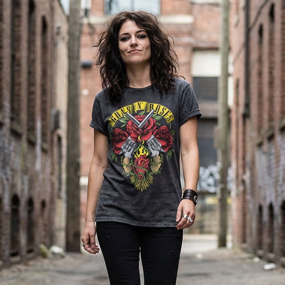 GUNS N ROSES ガンズアンドローゼズ (デビュー 40周年 ) - GUNS / タイダイ / Tシャツ / メンズ｜公式ライセンス商品｜PGS