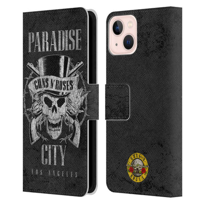 GUNS N ROSES - (デビュー 40周年 ) - Paradise City レザー手帳型