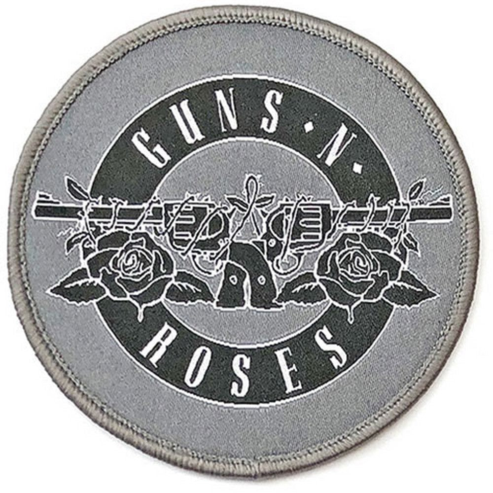 GUNS N ROSES - (デビュー 40周年 ) - White Circle Logo