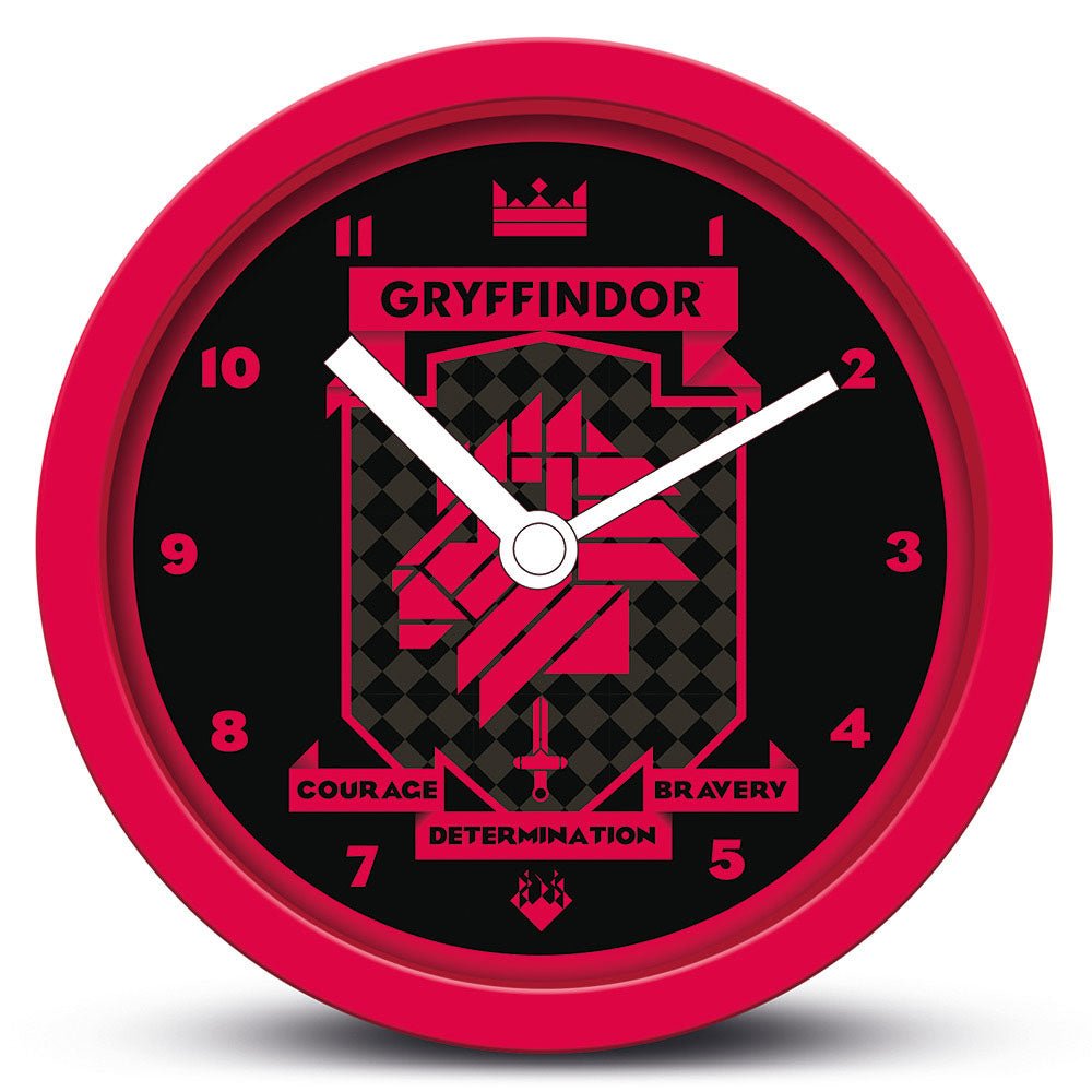 HARRY POTTER - (公開 25周年 ) - Gryffindor Brutalist / Desk Clock