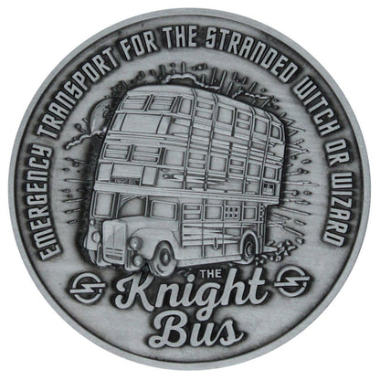 HARRY POTTER ハリーポッター (公開 25周年 ) - Knight Bus Medallion / 世界限定9995 / コイン｜公式ライセンス商品｜PGS