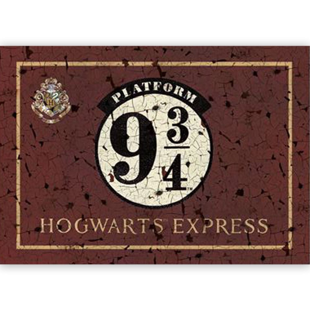 HARRY POTTER ハリーポッター (公開 25周年 ) - PLATFORM 9 3/4 / A6