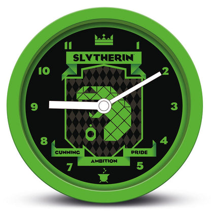 HARRY POTTER - (公開 25周年 ) - Slytherin Brutalist / Desk Clock