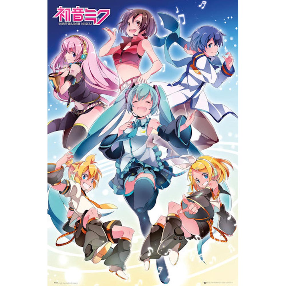 HATSUNE MIKU 初音ミク - Group / ポスター 【公式 / オフィシャル】 – PGS