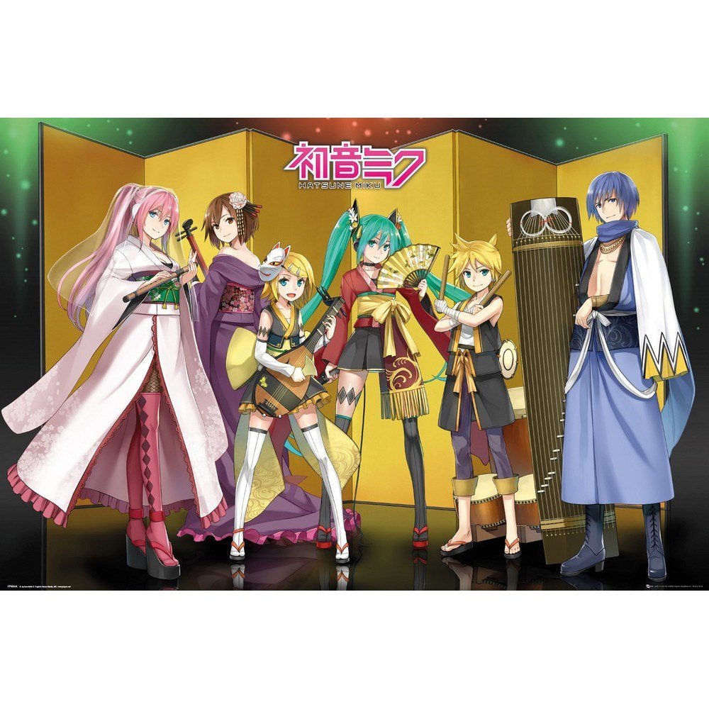 HATSUNE MIKU 初音ミク - Group / ポスター 【公式 / オフィシャル】 – PGS