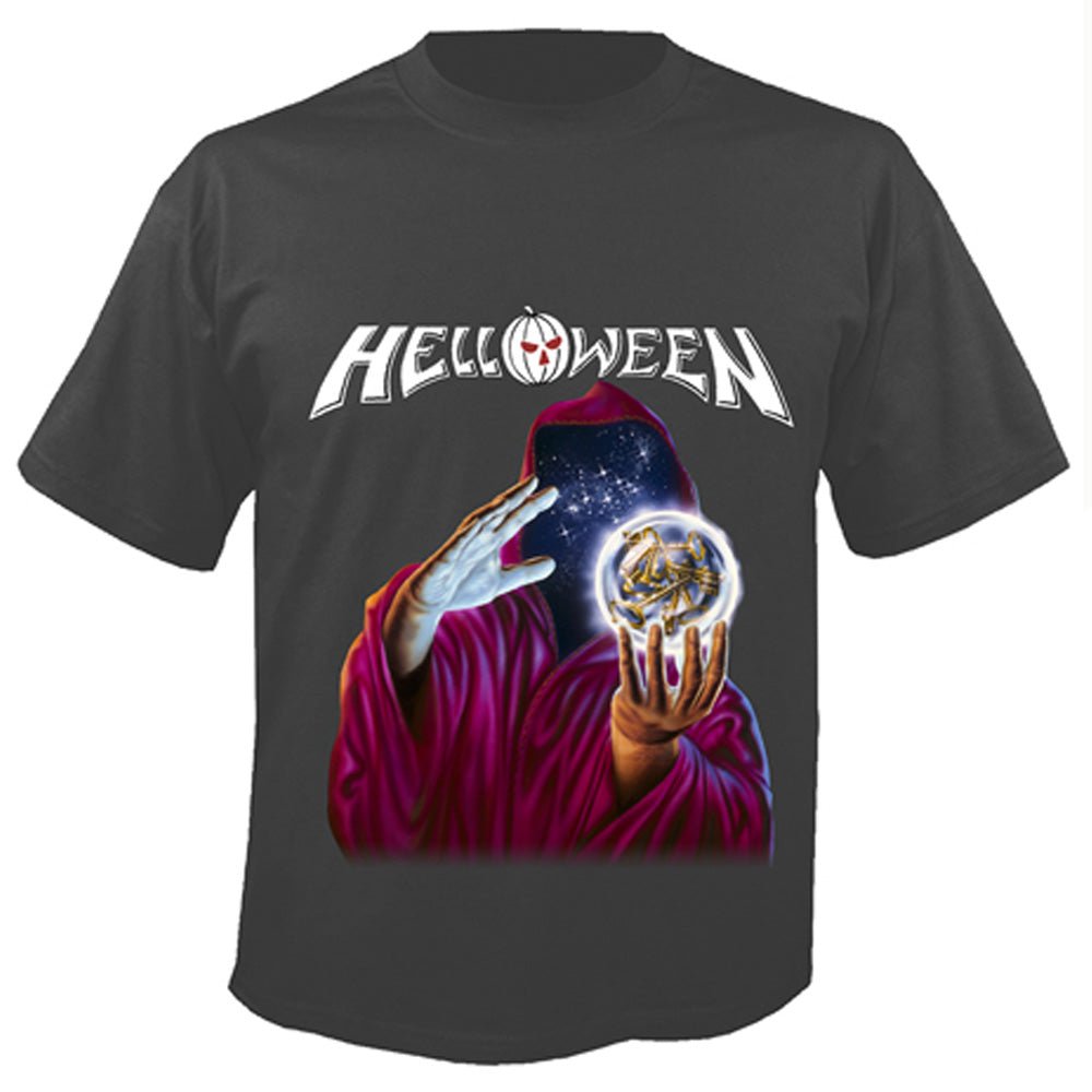 ハロウィン　 マーチ・オブ・タイム （最新ベストTシャツ（Mサイズ）ステッカー） HELLOWEEN ハロウィン (2026年 5月 来日 ) - KEEPERS TOUR / バック