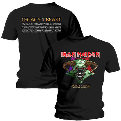 IRON MAIDEN - (11月 来日 記念 ) - Legacy of the Beast Tour / バックプリントあり