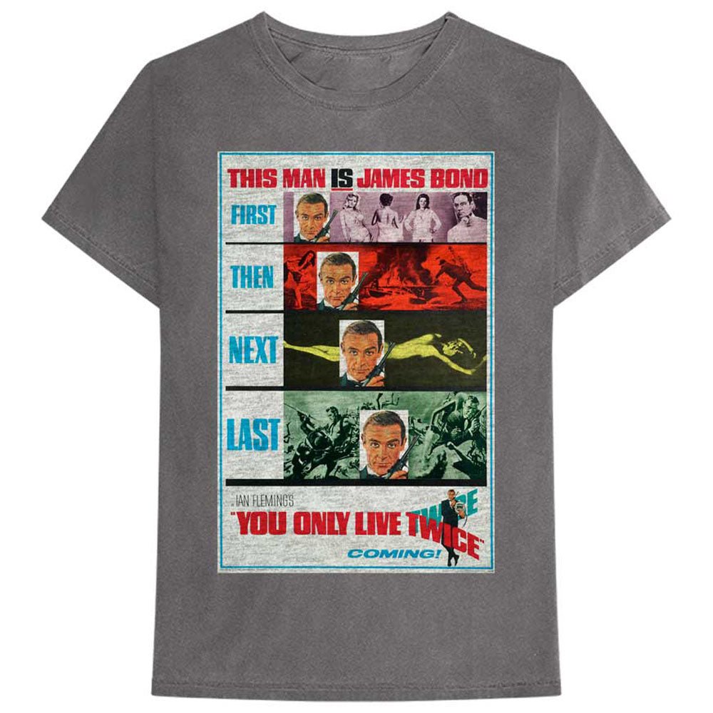 JAMES BOND ジェームズボンド - No Time To Die & Logo / Tシャツ