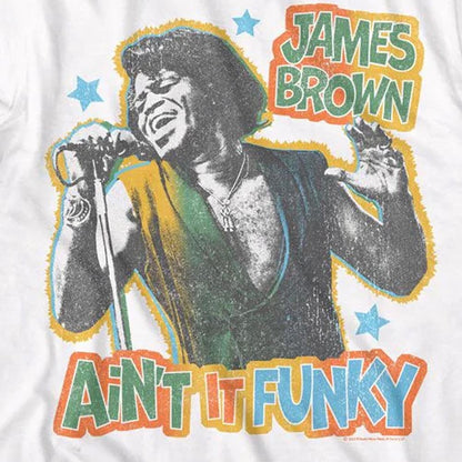 JAMES BROWN ジェームスブラウン (追悼 20年 ) - Ain't It Funky / Tシャツ / メンズ｜公式ライセンス商品｜PGS