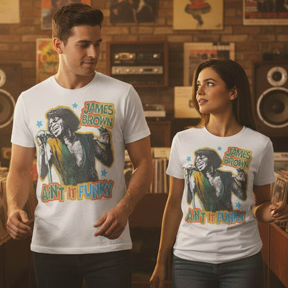 JAMES BROWN ジェームスブラウン (追悼 20年 ) - Ain't It Funky / Tシャツ / メンズ｜公式ライセンス商品｜PGS