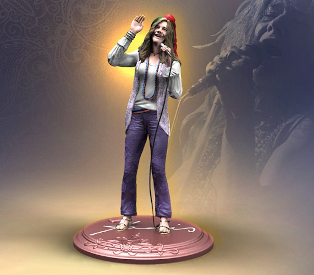 JANIS JOPLIN ジャニスジョプリン (追悼 55年 ) - Rock Iconz Statue / 世界限定3000体 / スタチュー｜公式ライセンス商品｜PGS