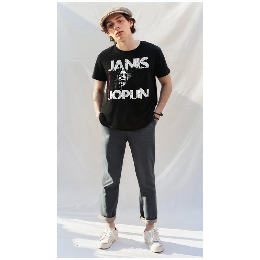 JANIS JOPLIN ジャニスジョプリン (追悼 55年 ) - Shea '70 / ECO - TEE / Tシャツ / メンズ｜公式ライセンス商品｜PGS