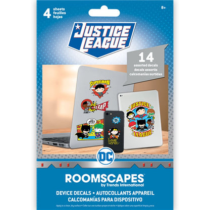 JUSTICE LEAGUE - CHIBI CHARACTERS DEVICE DECALS / 14種類