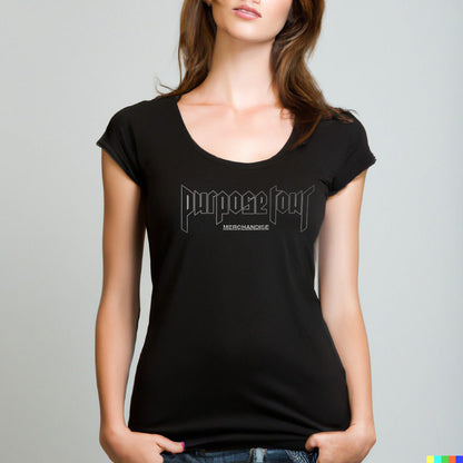 JUSTIN BIEBER ジャスティンビーバー - WORLD TOUR 2017 / レアモデル / Amplified（ ブランド ） / バックプリントあり / Tシャツ / レディース｜公式ライセンス商品｜PGS