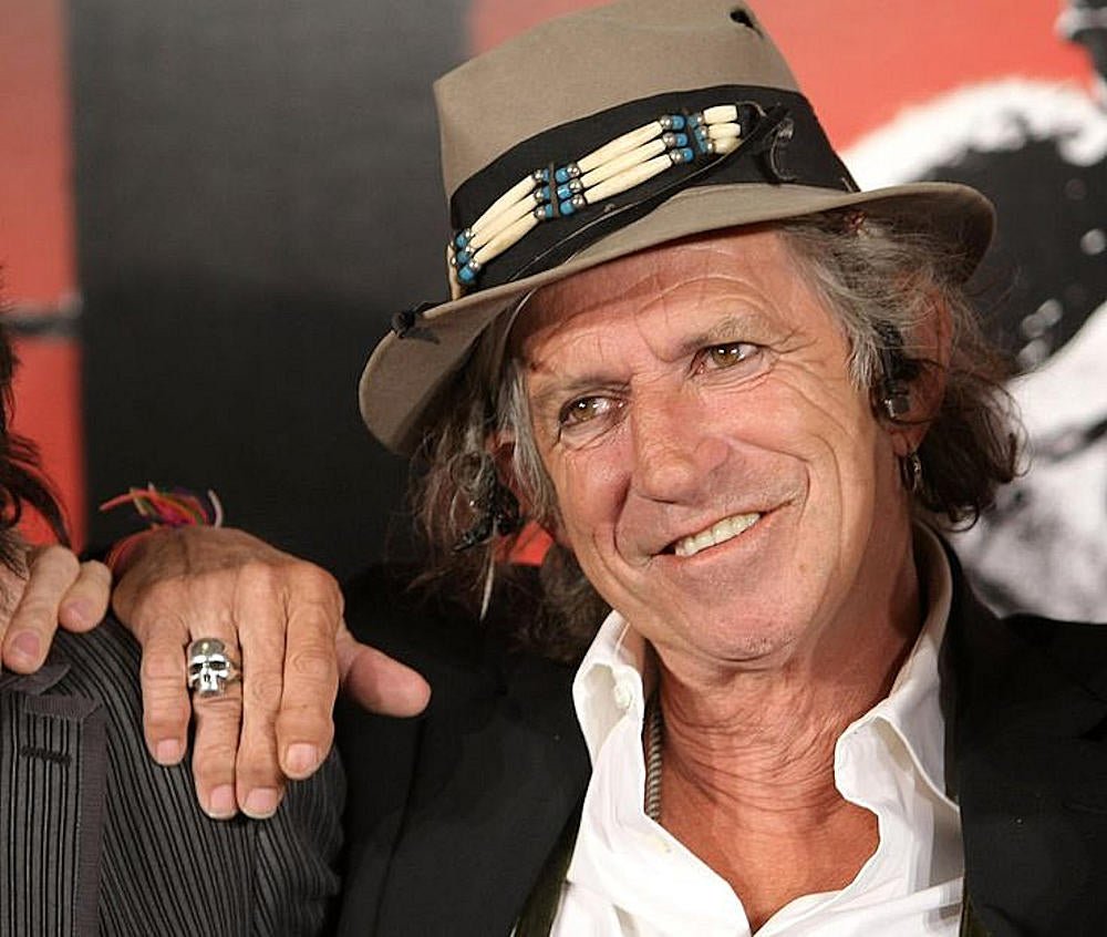 スカルリング　キースリング KEITH RICHARDS キースリチャーズ - SKULL RING / ケース付き / 指輪
