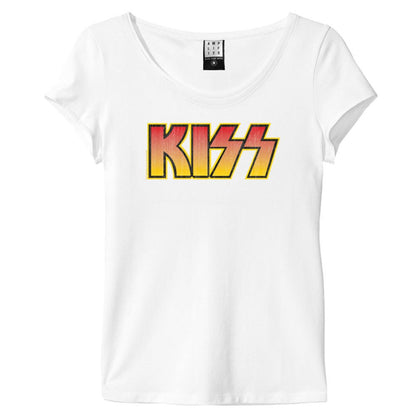 KISS - CLASSIC LOGO DISTRESSED / Amplified（ ブランド ）