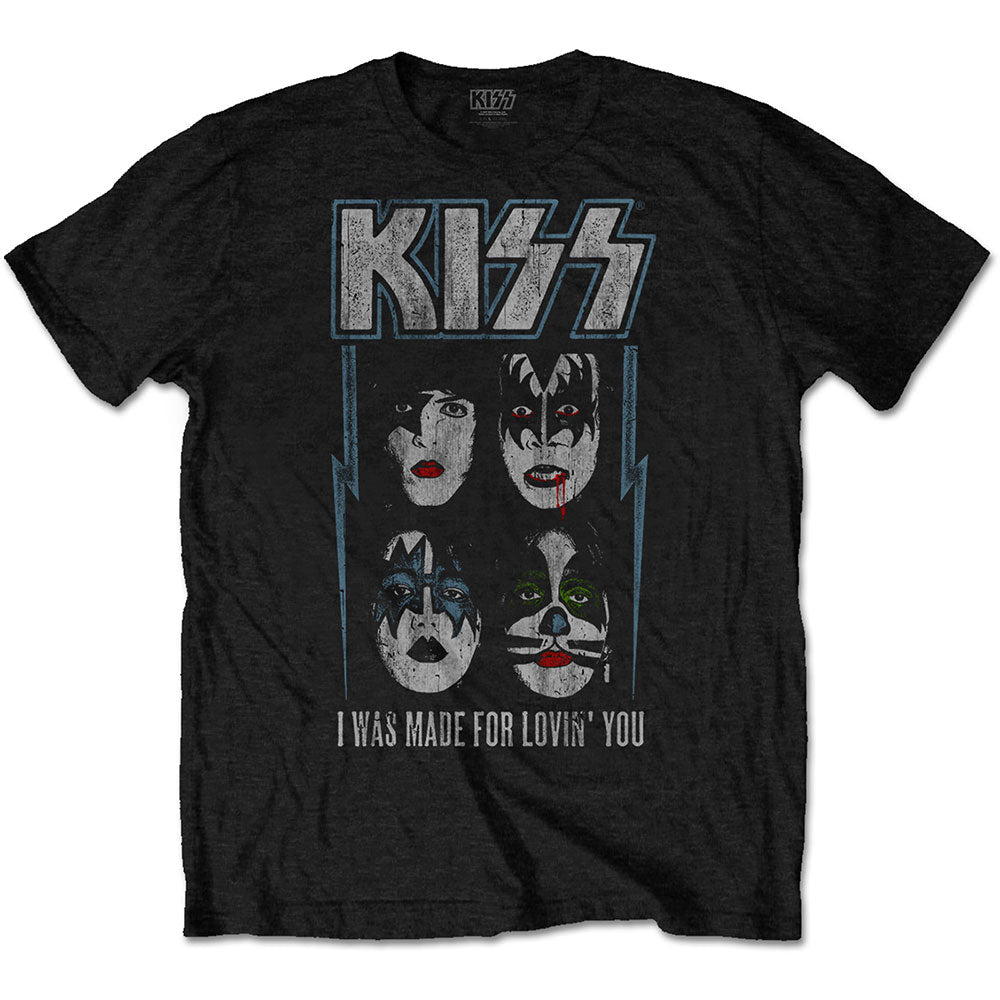 KISS キッス - Vintage Classic Logo / Tシャツ / メンズ 【公式