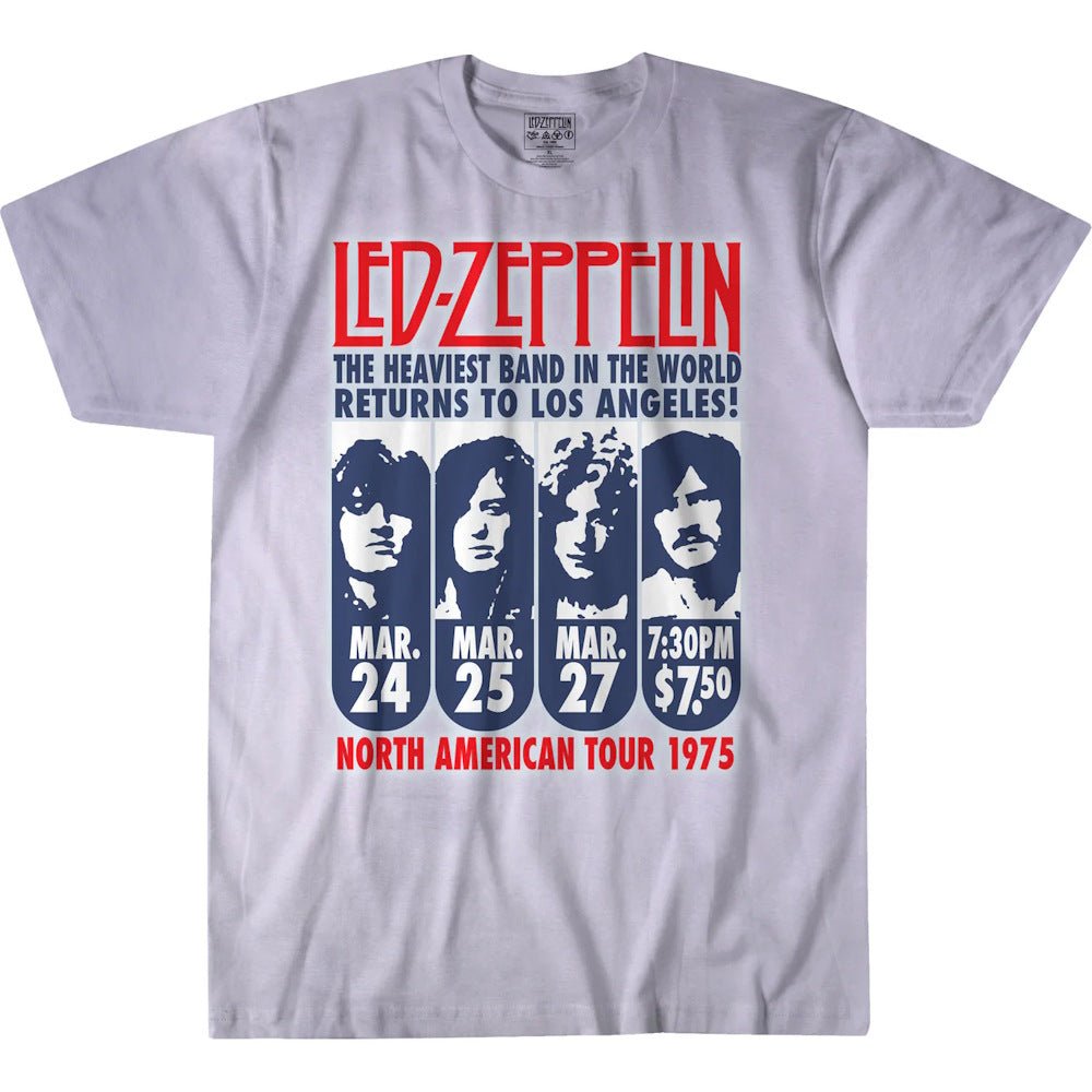 LED ZEPPELIN - (来日 55周年 ) - LA 1975  / タイダイ