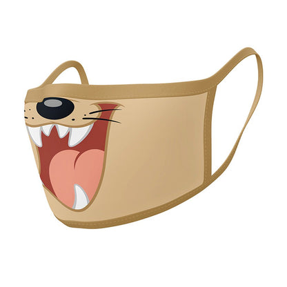 【廃番ラスト販売/特別価格】LOONEY TUNES ルーニーテューンズ - Taz 2枚セット / ファッション・マスク｜公式ライセンス商品｜PGS