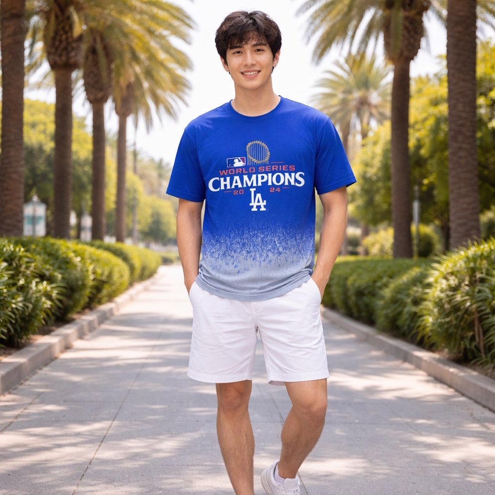LOS ANGELES DODGERS（MLB） ロサンゼルスドジャース - 2024 World Series Champions / 限定 / Tシャツ / メンズ｜公式ライセンス商品｜PGS