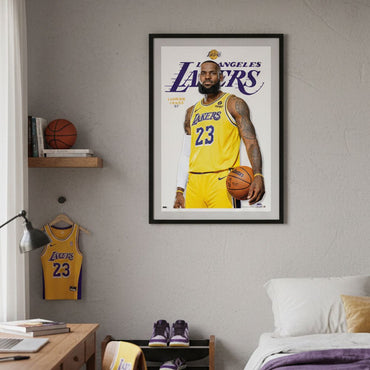 LOS ANGELES LAKERS（NBA）｜ポスター｜公式ライセンス商品｜PGS