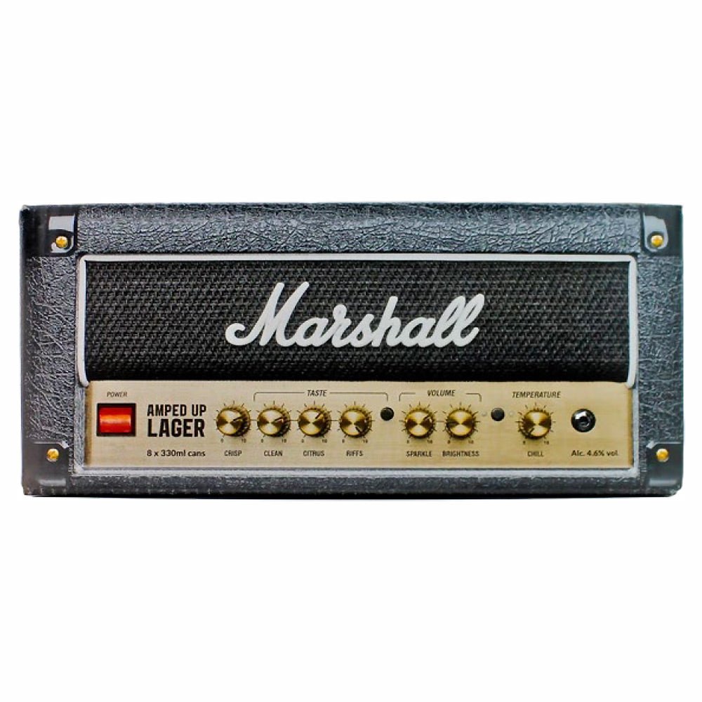 MARSHALL マーシャル - ロックンロールクラフトビール / 8本入りBOX（アンプヘッド） / ビール｜公式ライセンス商品｜PGS