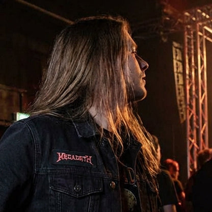 MEGADETH メガデス (2026.1.23 新譜 発売 記念 ) - Logo Outline / ワッペン｜公式ライセンス商品｜PGS