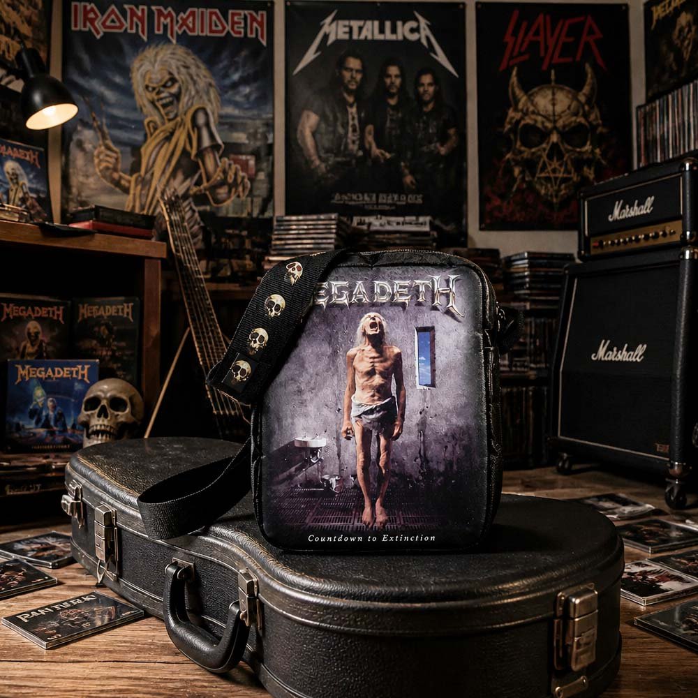 MEGADETH｜ショルダーバッグ｜公式ライセンス商品｜PGS