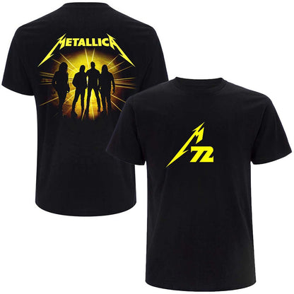 METALLICA - (結成 45周年 ) - 72 Seasons Strobes Photo / バックプリントあり