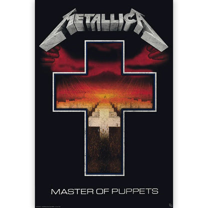 METALLICA - (結成 45周年 ) - Master of Puppets Album Cover