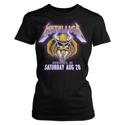 METALLICA - (結成 45周年 ) - MINNEAPOLIS / VIKING SKULL（会場限定Tシャツ）