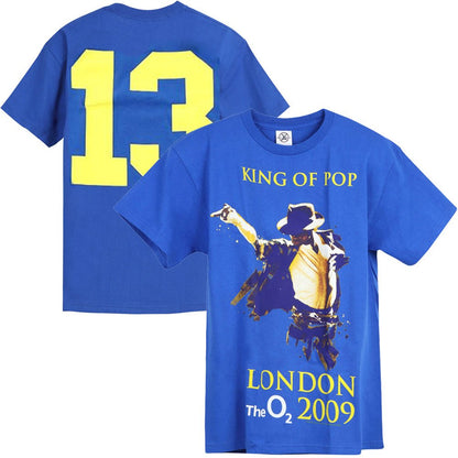 MICHAEL JACKSON - 幻のロンドン公演13日目オリジナル限定Tシャツ / バックプリントあり / ヴィンテージ