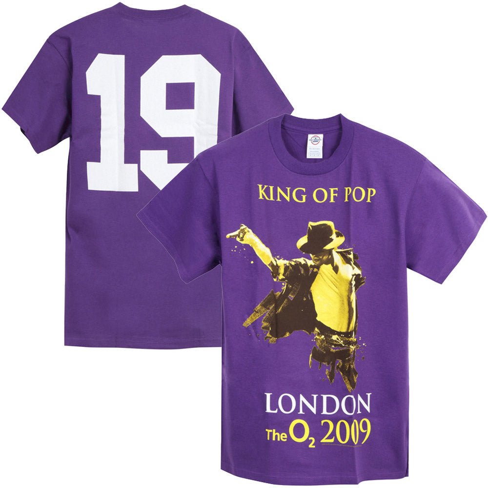 MICHAEL JACKSON - 幻のロンドン公演19日目オリジナル限定Tシャツ / バックプリントあり / ヴィンテージ