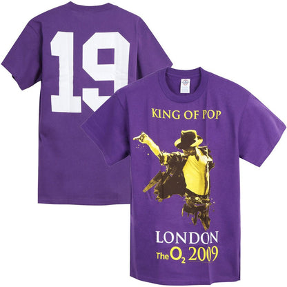 MICHAEL JACKSON - 幻のロンドン公演19日目オリジナル限定Tシャツ / バックプリントあり / ヴィンテージ