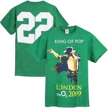 MICHAEL JACKSON - 幻のロンドン公演22日目オリジナル限定Tシャツ / バックプリントあり / ヴィンテージ