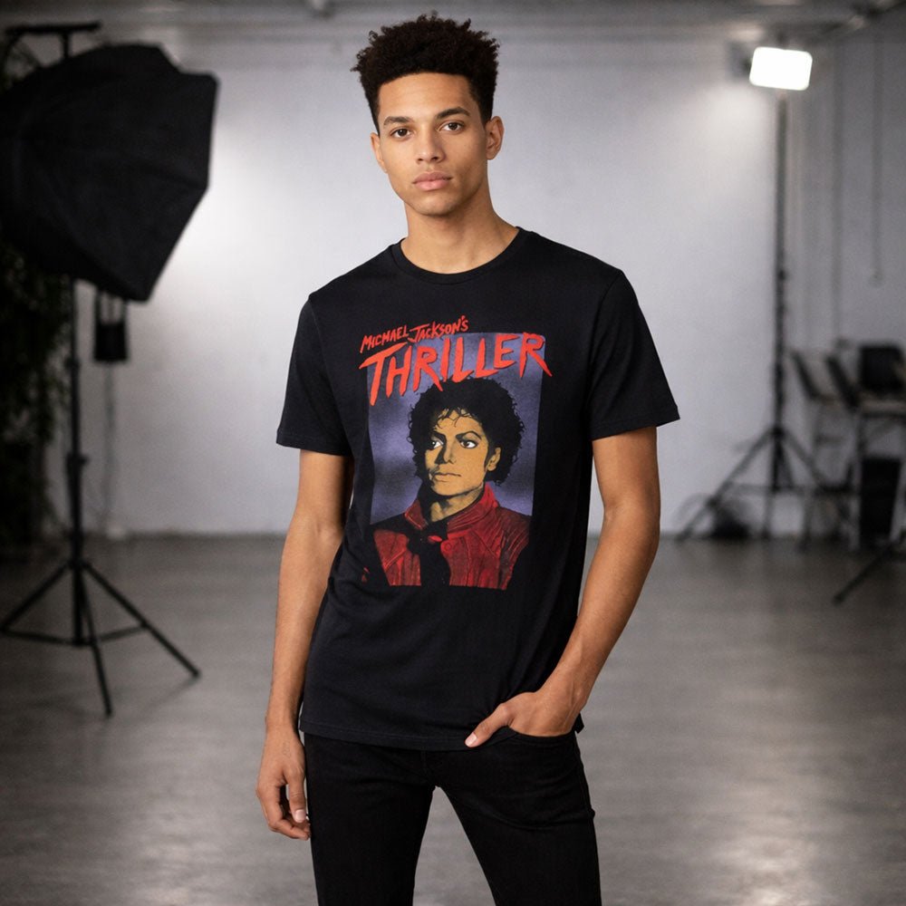MICHAEL JACKSON マイケルジャクソン (6月12日 映画 公開 ) - Thiriller / Tシャツ / メンズ｜公式ライセンス商品｜PGS